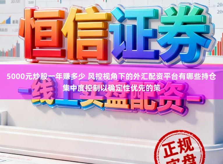 5000元炒股一年赚多少 风控视角下的外汇配资平台有哪些持仓集中度控制以确定性优先的策